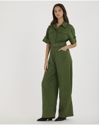 Amelius - Lauren Linen Jumpsuit