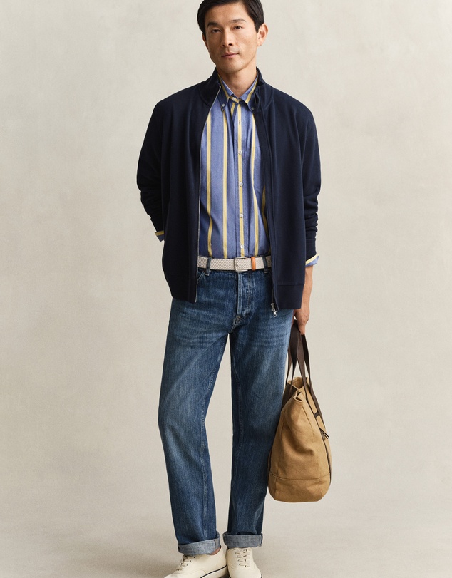 Gant - Light Sacker Rib Full Zip