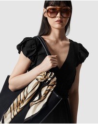 & Other Stories - Bubble-Sleeve Midi Dress