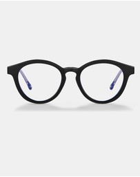 Mestige - Cat 5 Blue Light Glasses in Black