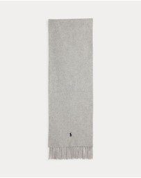 Polo Ralph Lauren - Fringe-Trim Wool Scarf