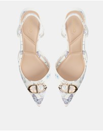 ALDO - Delicate Slingback Kitten Heels