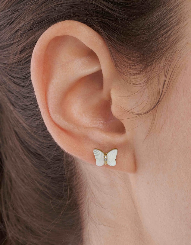 Fossil - Fossil Jewelry White Earring JF04422710