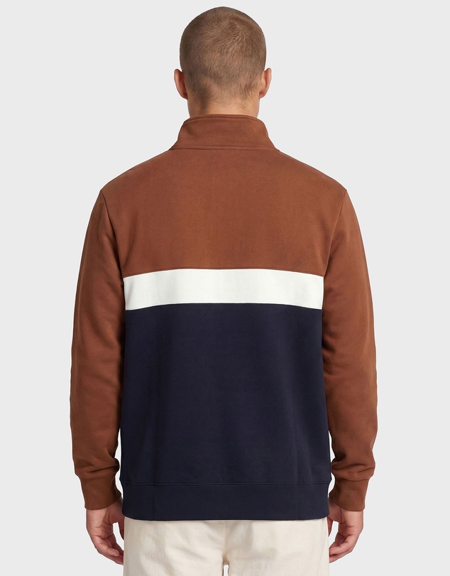 Academy Brand - Academy Contrast 1/4 Zip Sweat