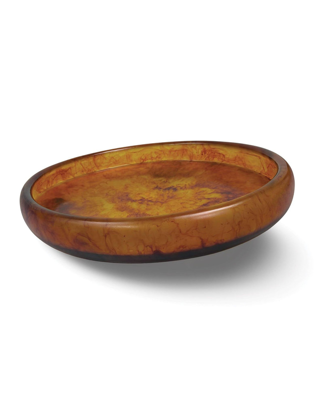 Urban Attitude - Urban Attitude MIA Extra Large Bowl Height 6cm, Width 37cm, Length 49cm - Burnt Amber