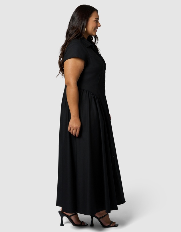 Something 4 Olivia - Clara Maxi Shirt Dress