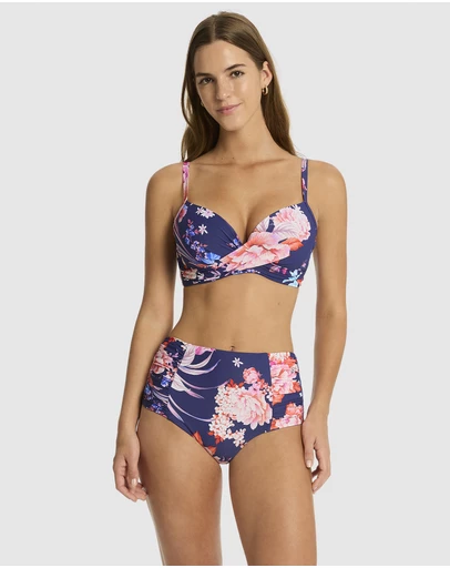 Sea Level Australia - Indochine Cross Front Moulded Underwire Bra