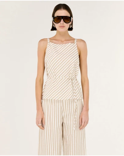 Staple the Label - Lola Tie Waist Top