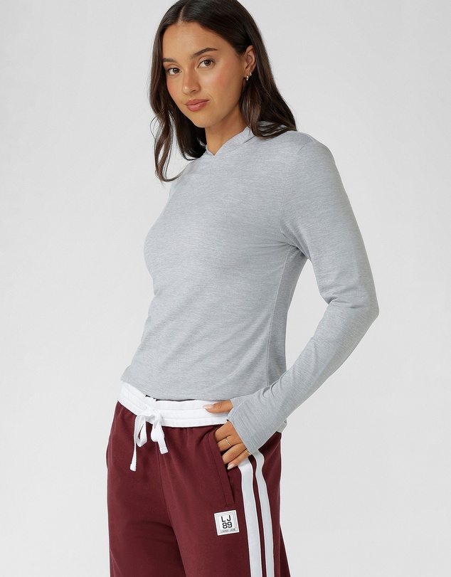 Lorna Jane - Sunrise Long Sleeve Hooded Top