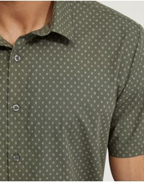 Oxford - Leyton Printed Short Sleeve Shirt