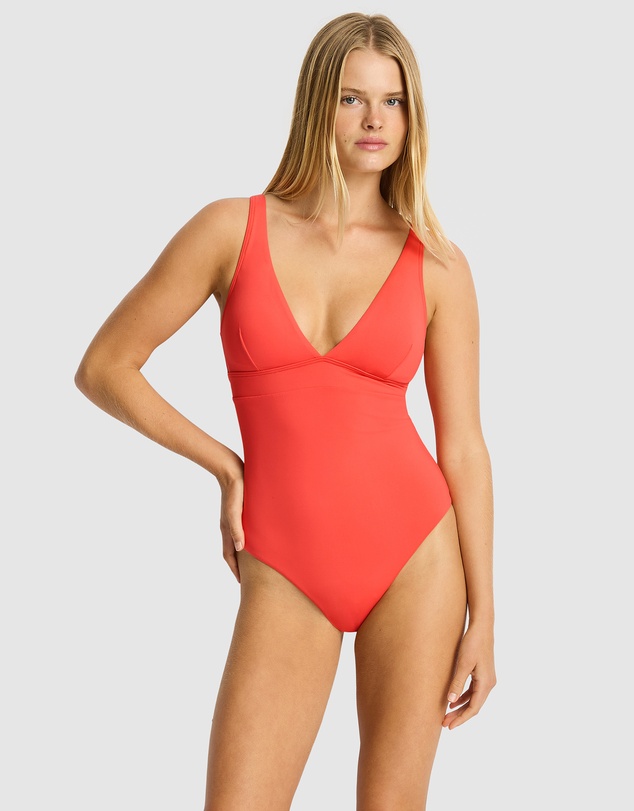 Sea Level Australia - Essentials Edit Longline Tie Back One Piece