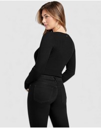 GUESS - Nancy Chain Sweater Top