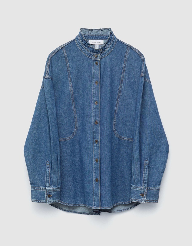 & Other Stories - Oversized Denim Blouse