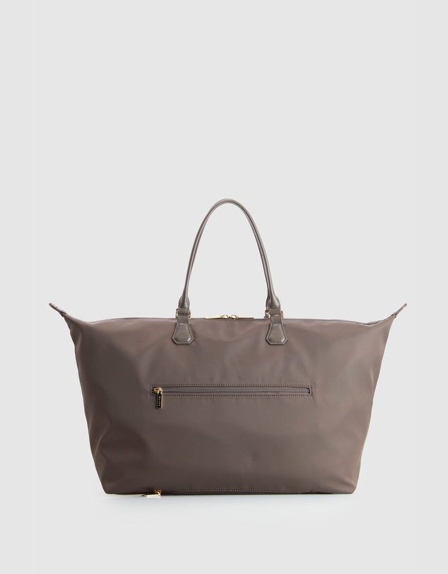 Evity - Noosa Leather Trim Travel Tote Bag