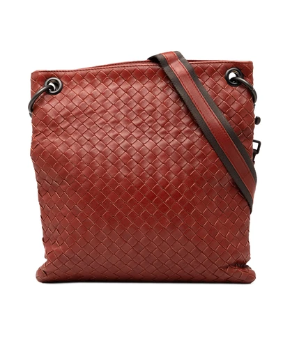 Pre-Loved by Azura Reborn - Pre-Loved Leather Intrecciato Crossbody