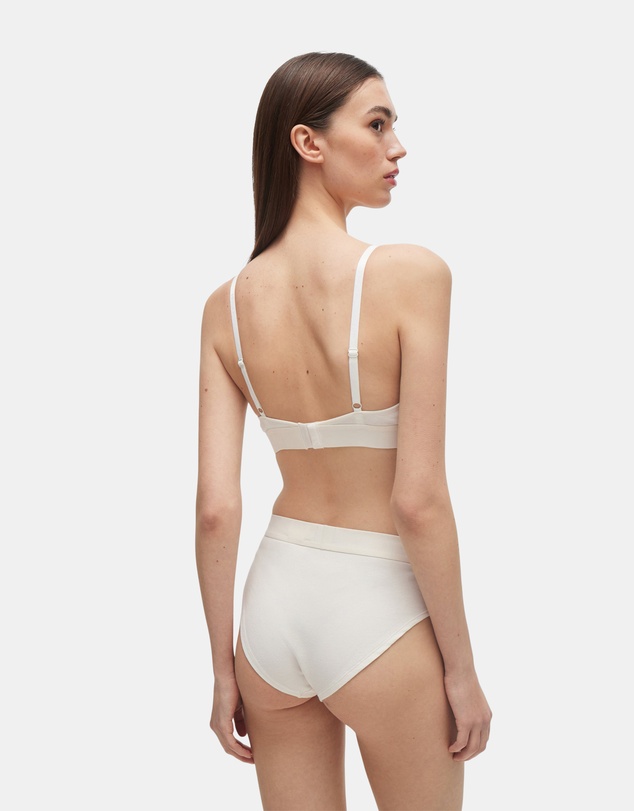 HUGO - Triangle Logo Stretch Cotton Bra