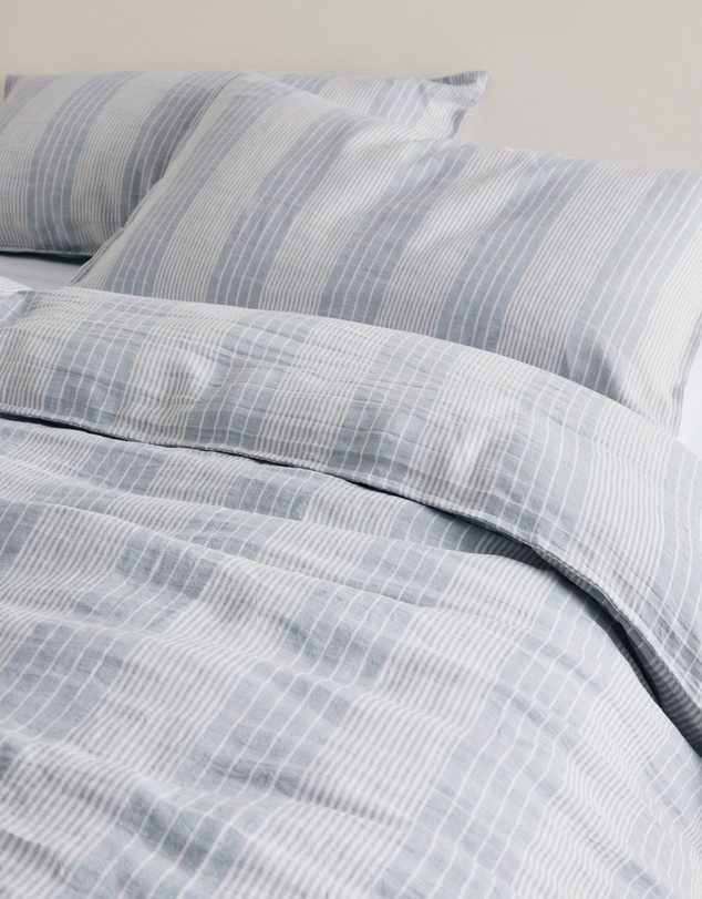 Country Road - Skye Linen Queen Quilt Cover