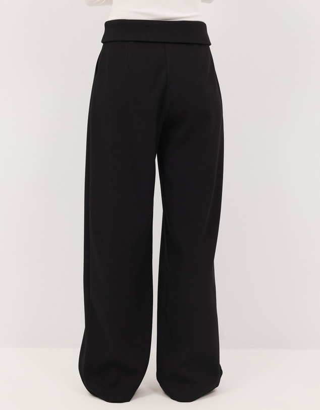 Calli - Tate Fold Over Waist Suit Pants