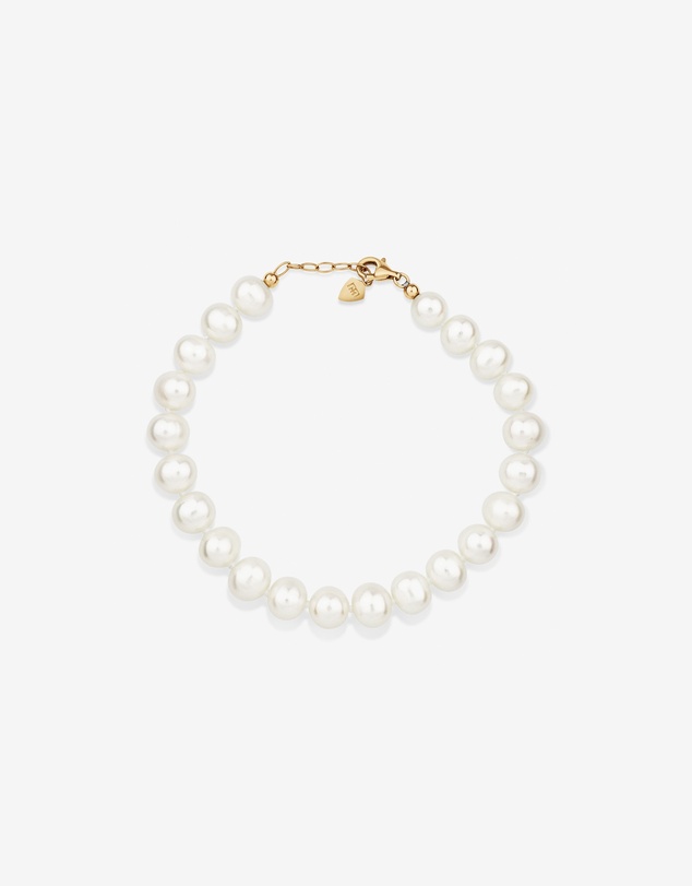 Michael Hill - Cultured Freshwater Pearl Bracelet in 10kt Yellow Gold