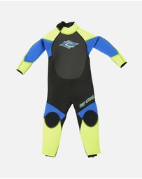 Rip Curl - Groms Omega 3/2mm Full Length Back Zip Wetsuit Steamer