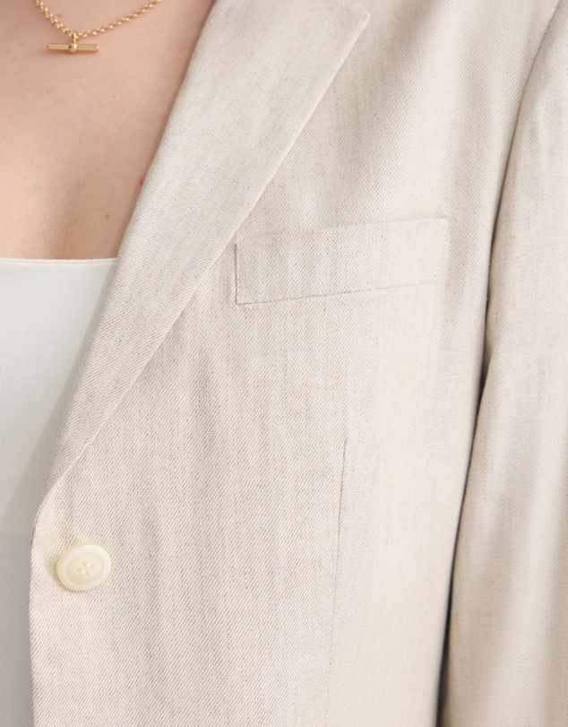 Oxford - Poppy Linen Suit Jacket