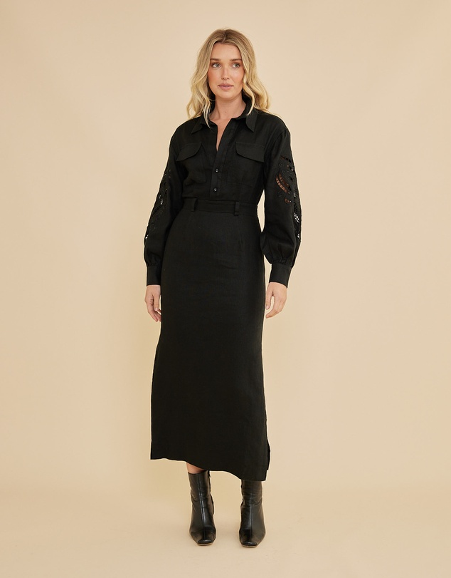 Amelius - Alice Linen Utility Dress