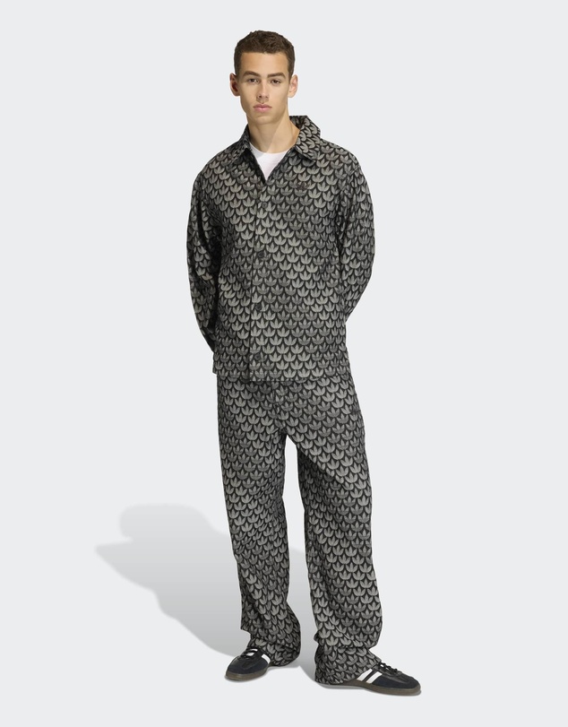 adidas Originals - DENIM MONOGRAM SHIRT Mens