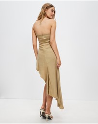Third Form - Pressed Petals Free Flow Strapless Dress