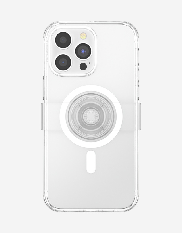 PopSockets - POPCASE MagSafe iPhone 14 Pro Protective Phone Case & Phone Grip Holder