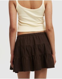 Cotton On - Haven Tiered Mini Skirt