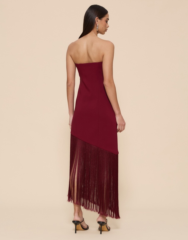 CHANCERY - Violet Asymmetric Fridge Midi Dress