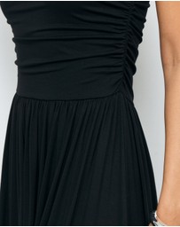 AERE - Daya Ruched Midi Dress