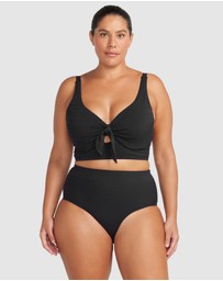 Artesands - Aria Black Cezanne Midriff Underwire Bikini Top