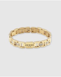 GUESS - Guess Frontier Gold Tone Bracelet 12mm