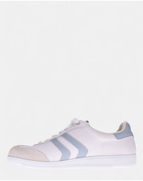 Mia Vita - Ramona Lace-Up Casual Sneaker - White/Blue