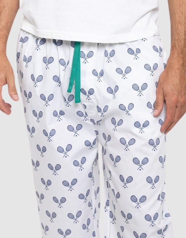 Sant And Abel - Men's Tennis Navy PJ Pants