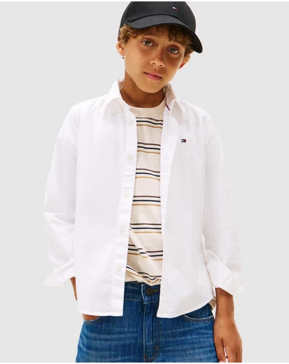 Tommy Hilfiger - Essential Oxford Shirt - Kids