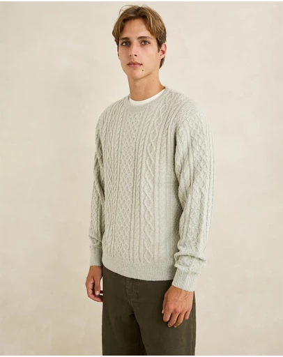 Rhythm - Mohair Fishermans Knit Jumper