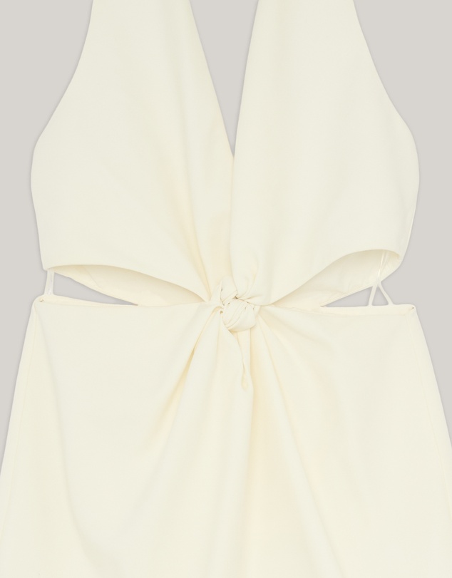 Revibe - Repaired MISHA The Wander Twill Mini Dress - AU 10