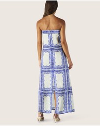 MOS The Label - Jordi Strapless Midi Dress