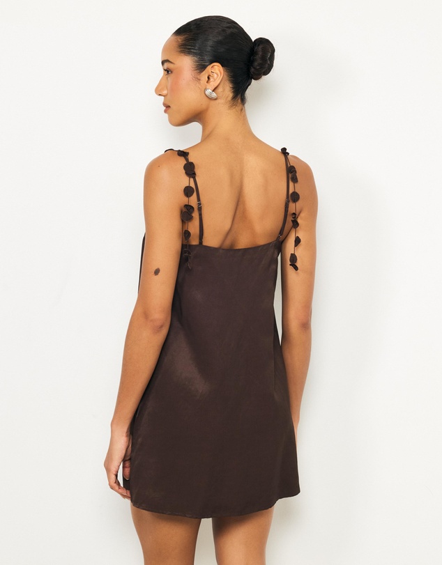 AERE - Ilaria Floral Mini Shift Dress