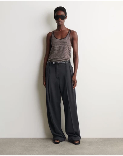 COS - Linen-Jersey Tank Top