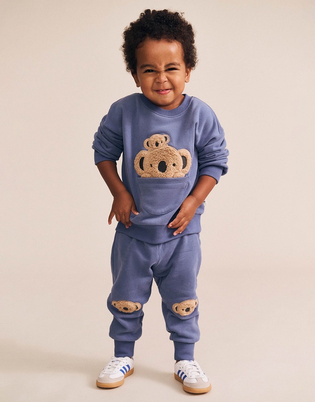 Huxbaby - Peekaboo Kel Pocket Sweatshirt - Babies