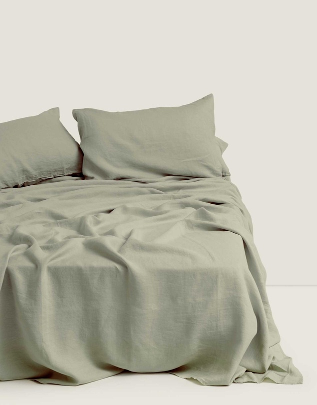 Carlotta + Gee - 100% Linen Flat Sheet