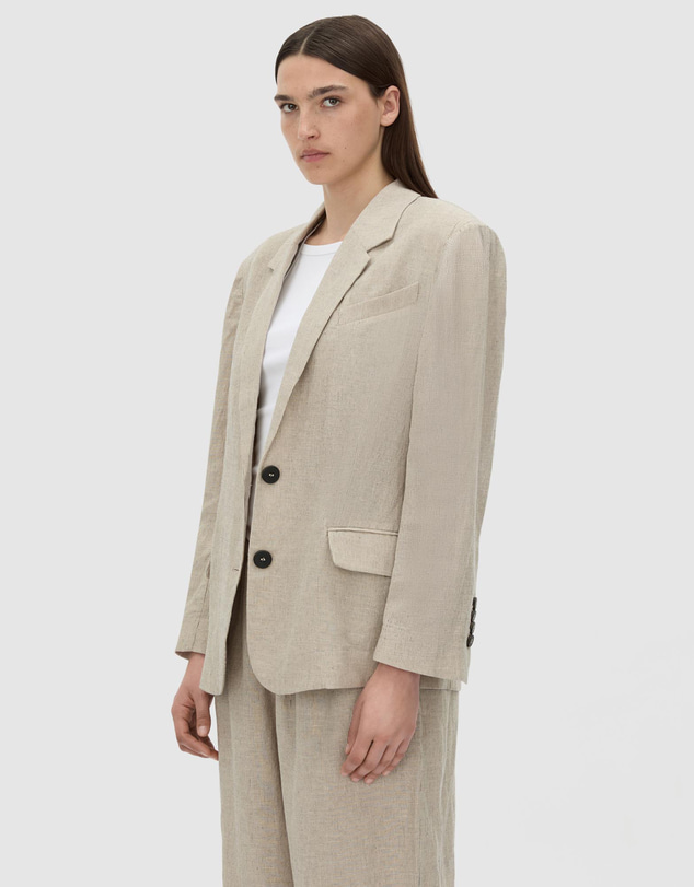 C&M CAMILLA AND MARC - Phostre Linen Relaxed Blazer
