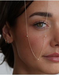 Luna Rae - Solid Gold - Petite Diamond Necklace Trio