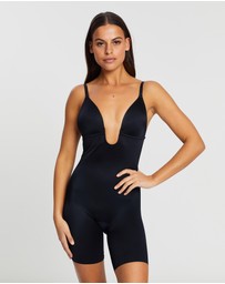 Spanx - SPANXshape™ Suit Your Fancy Plunge Low-Back Mid-Thigh Bodysuit