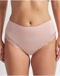 Kayser - 2 Pack Comfort Band Lace Trim Mid Rise
