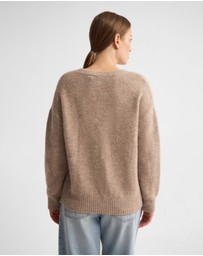 Oxford - Bridgette Alpaca Blend V-Neck