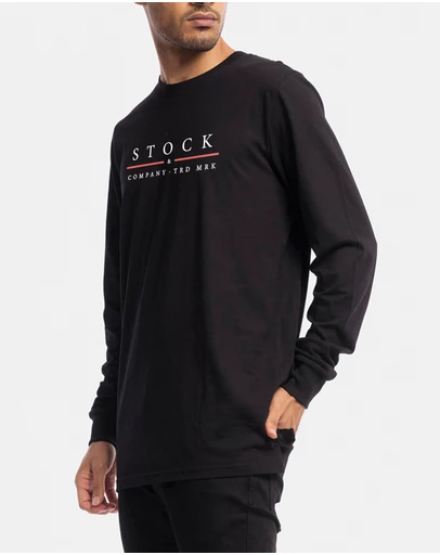 Stock & Co. - Red Line Long Sleeve Tee